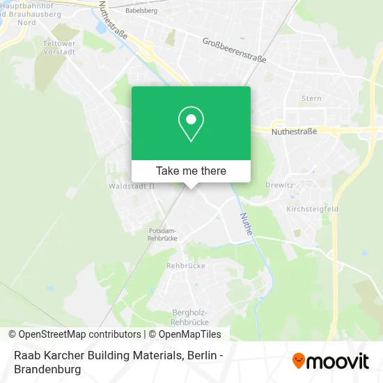 Raab Karcher Building Materials map