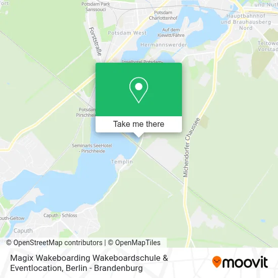 Magix Wakeboarding Wakeboardschule & Eventlocation map