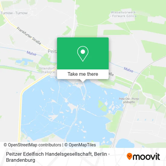 Peitzer Edelfisch Handelsgesellschaft map