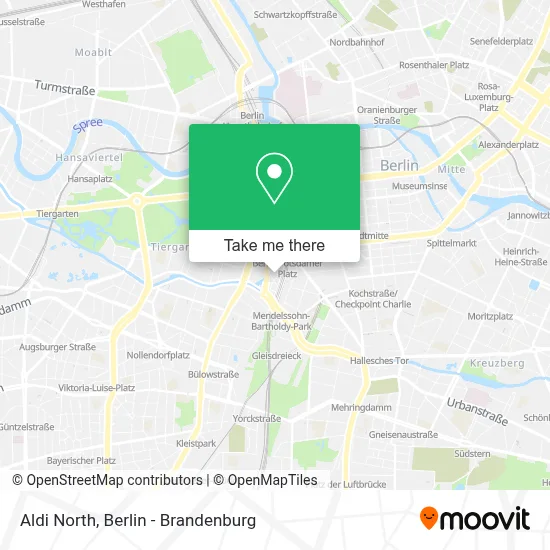 Aldi Nord map