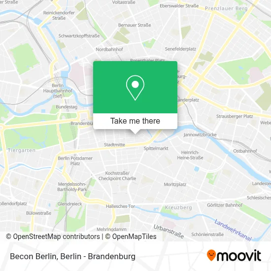Becon Berlin map