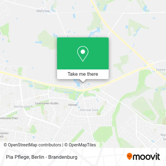 Pia Pflege map