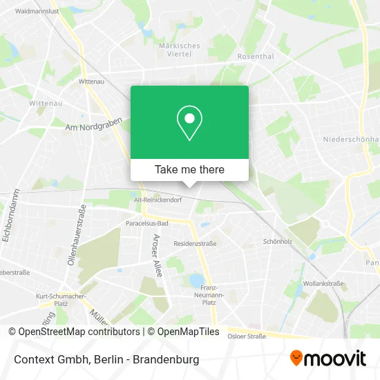 Context Gmbh map