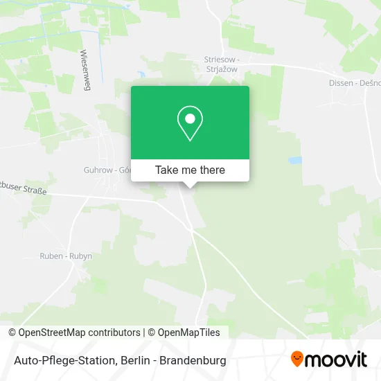 Auto-Pflege-Station map
