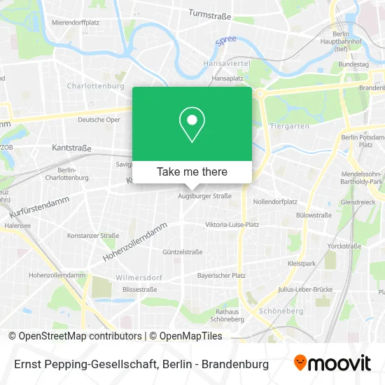 Ernst Pepping-Gesellschaft map
