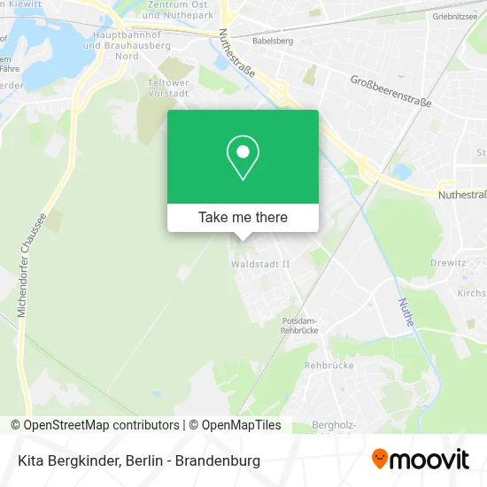 Kita Bergkinder map