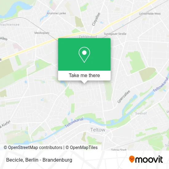 Becicle map
