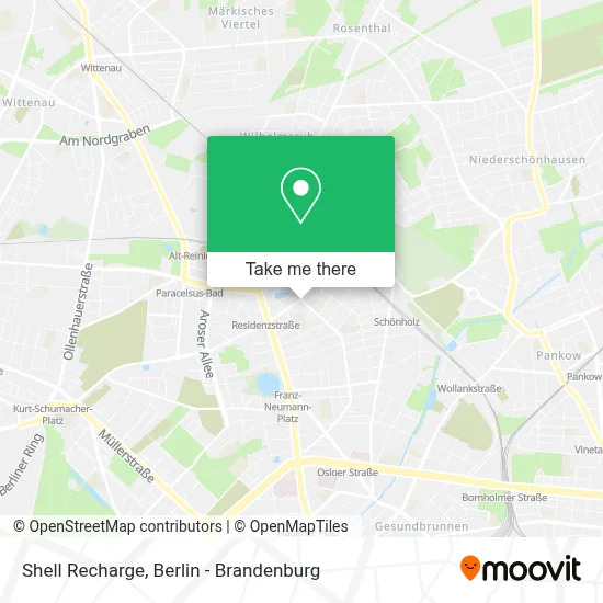 Shell Recharge map