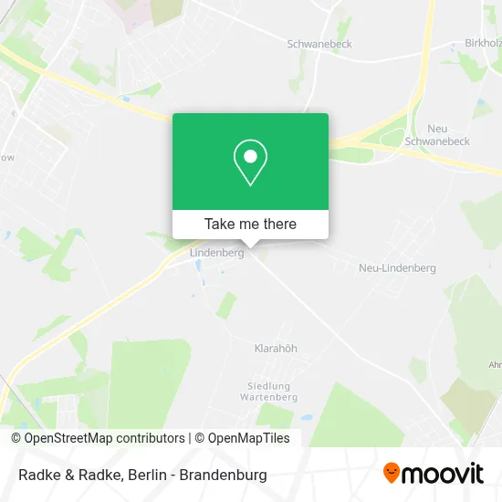 Radke & Radke map