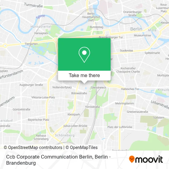 Ccb Corporate Communication Berlin map