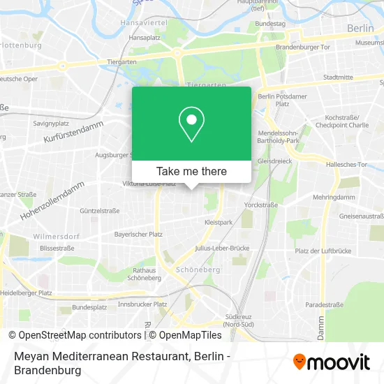 Meyan Mediterranean Restaurant map