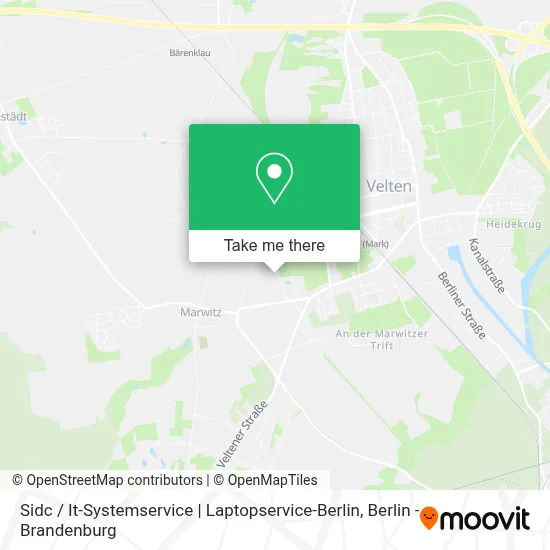 Sidc / It-Systemservice | Laptopservice-Berlin map