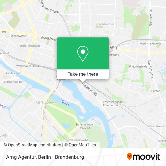 Amg Agentur map