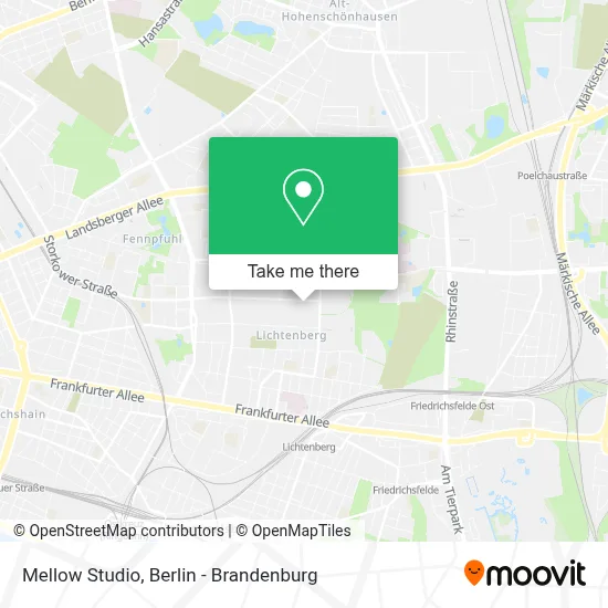 Mellow Studio map
