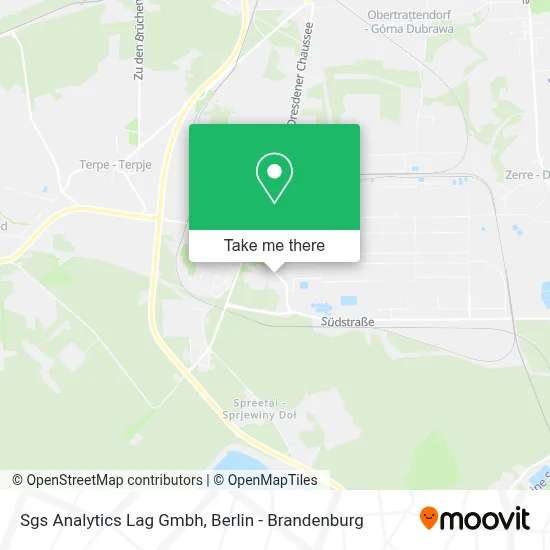 Sgs Analytics Lag Gmbh map
