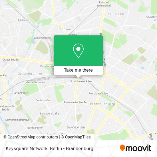 Keysquare Network map