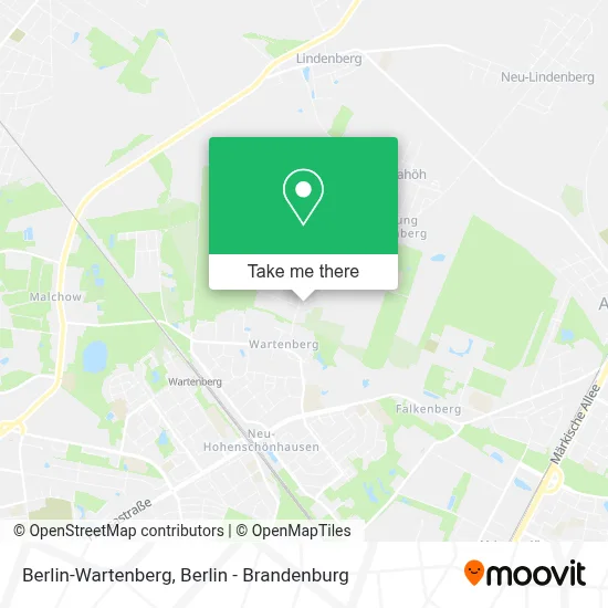 Berlin-Wartenberg map
