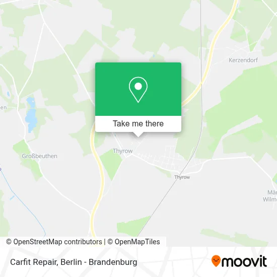 Carfit Repair map