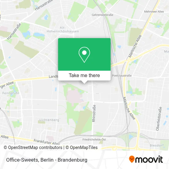 Office-Sweets map