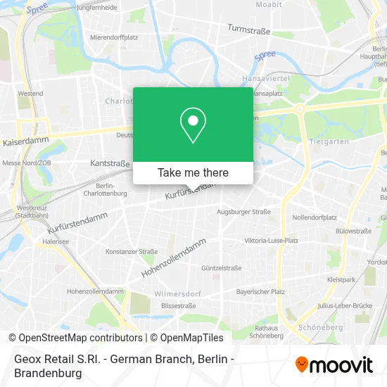 Geox Retail S.Rl. - German Branch map
