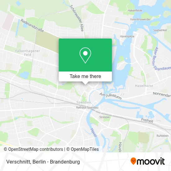 Verschnitt map
