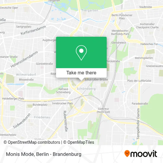 Monis Mode map