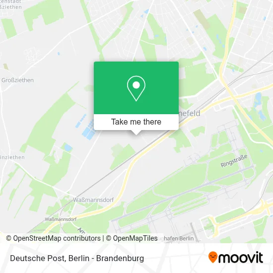 Deutsche Post map