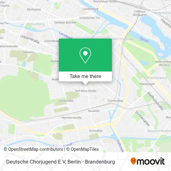 Deutsche Chorjugend E.V map