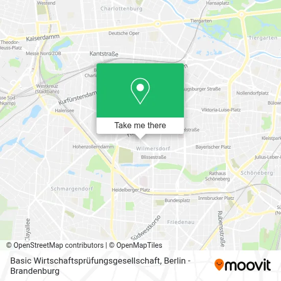 Basic Wirtschaftsprüfungsgesellschaft map