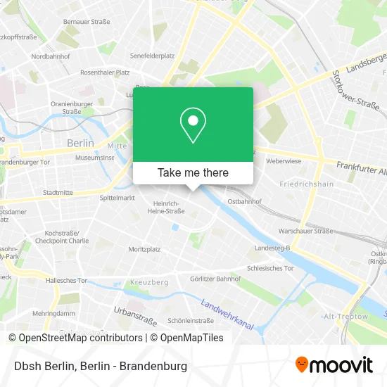 Dbsh Berlin map
