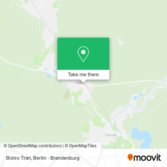 Bistro Tran map