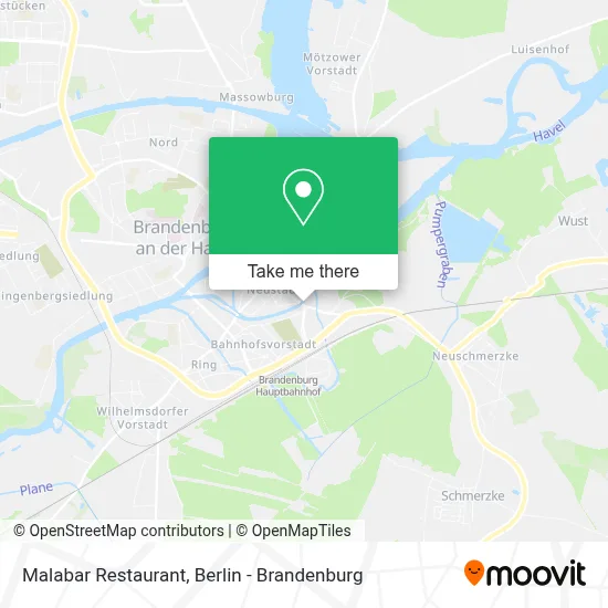 Malabar Restaurant map