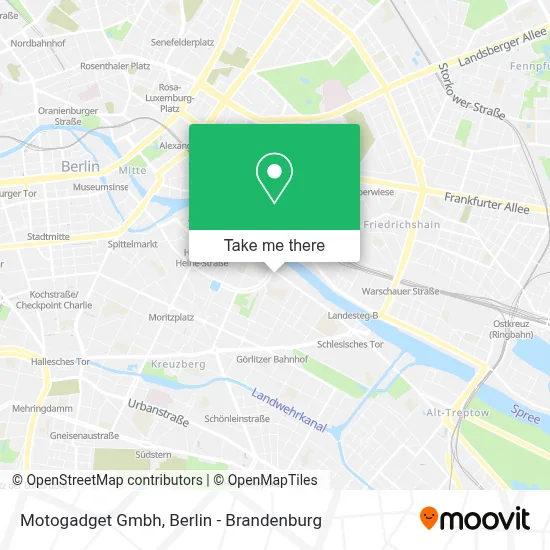 Motogadget Gmbh map