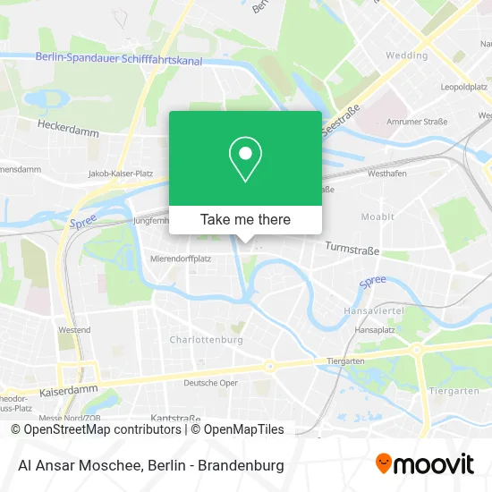 Al Ansar Moschee map