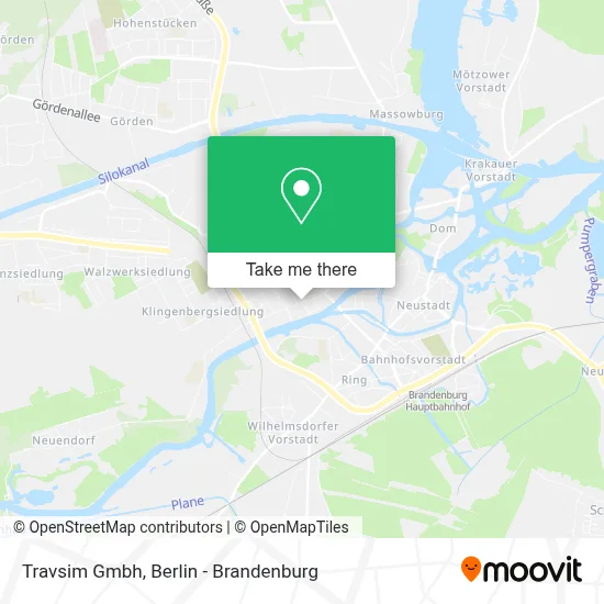 Travsim Gmbh map