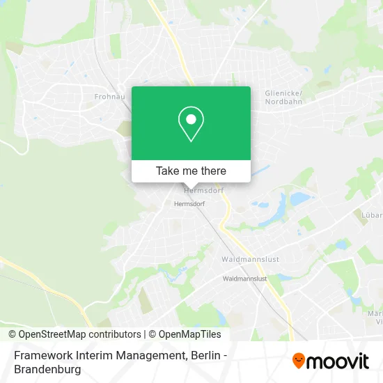Framework Interim Management map