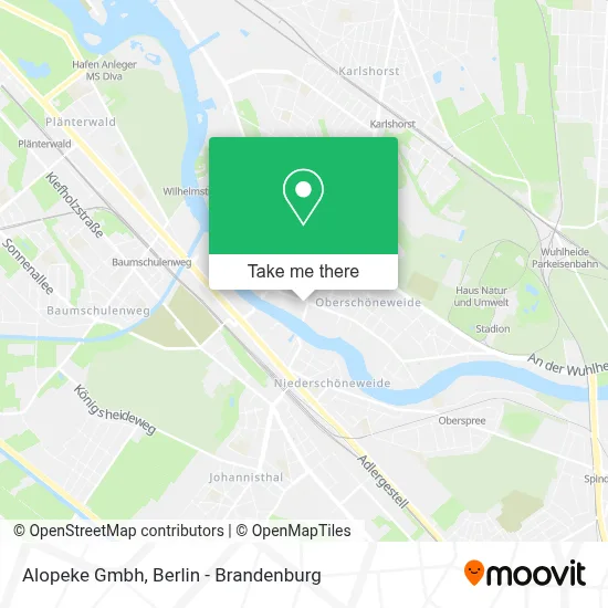 Alopeke Gmbh map