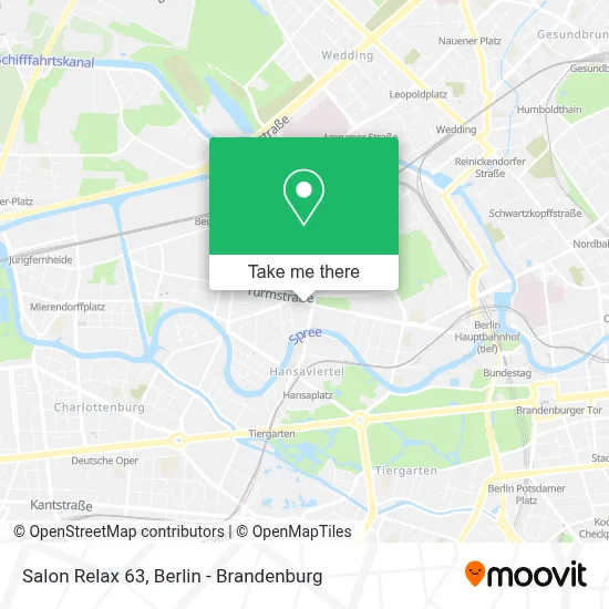 Salon Relax 63 map
