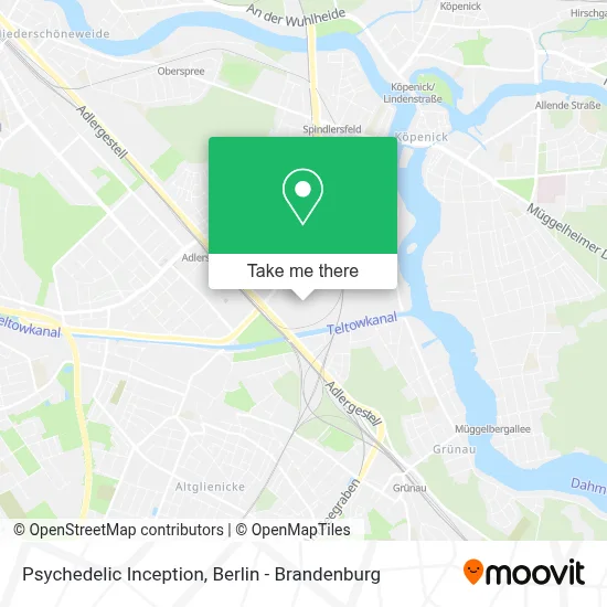 Psychedelic Inception map