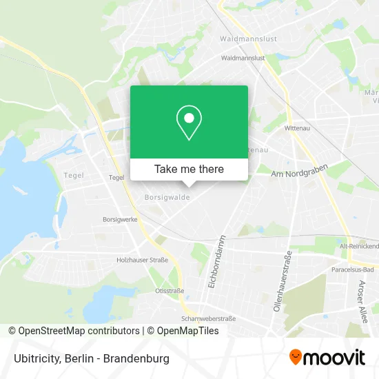 Ubitricity map