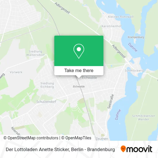 Der Lottoladen Anette Sticker map