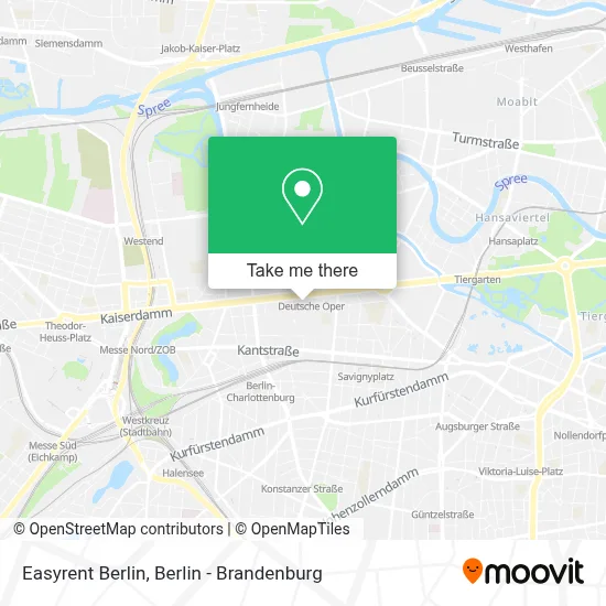 Easyrent Berlin map