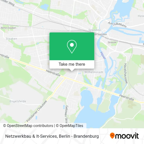 Netzwerkbau & It-Services map
