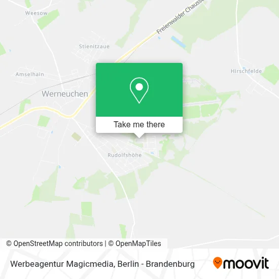 Werbeagentur Magicmedia map