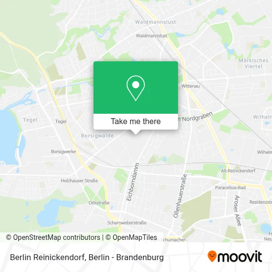 Berlin Reinickendorf map