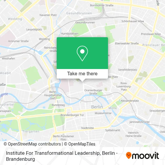 Institute For Transformational Leadership map