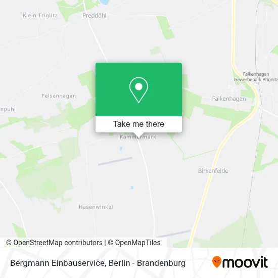 Bergmann Einbauservice map