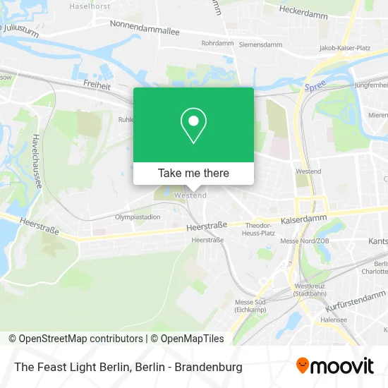 The Feast Light Berlin map