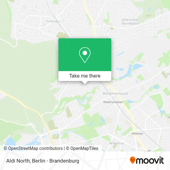 Aldi Nord map