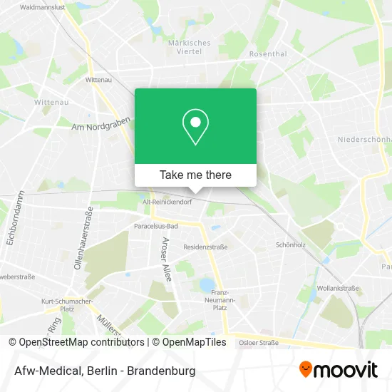 Afw-Medical map